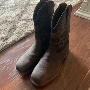 Ariat work boots steel toe size 13